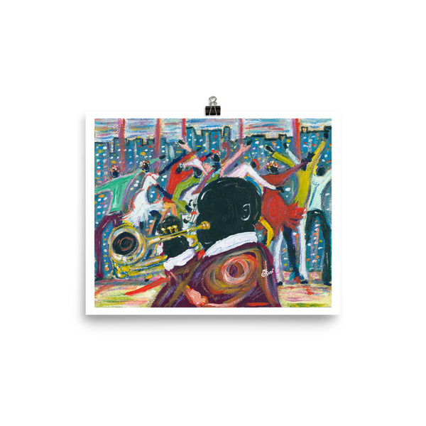 "Jazz Man" Poster Print