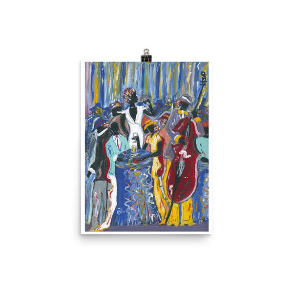 "Clubhouse" Poster Print