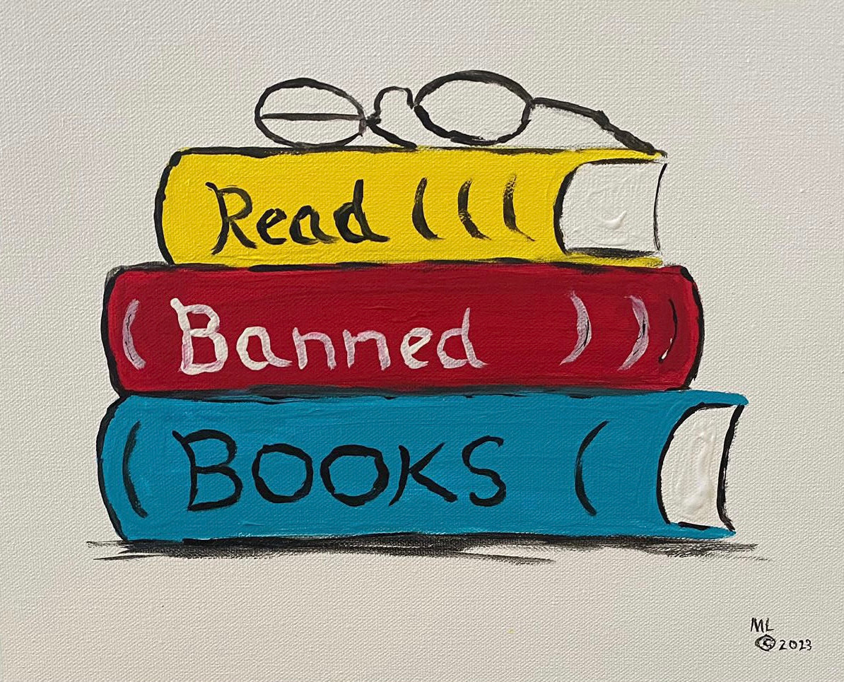 "Read Banned Books" (Original)