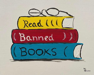 "Read Banned Books" (Original)