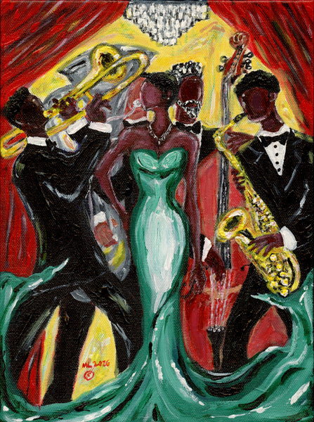 "She is the Music" Poster Print