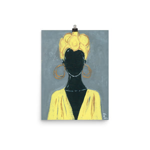 "Black Elegance II" Poster Print