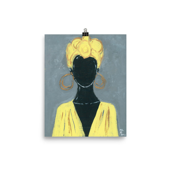 "Black Elegance II" Poster Print