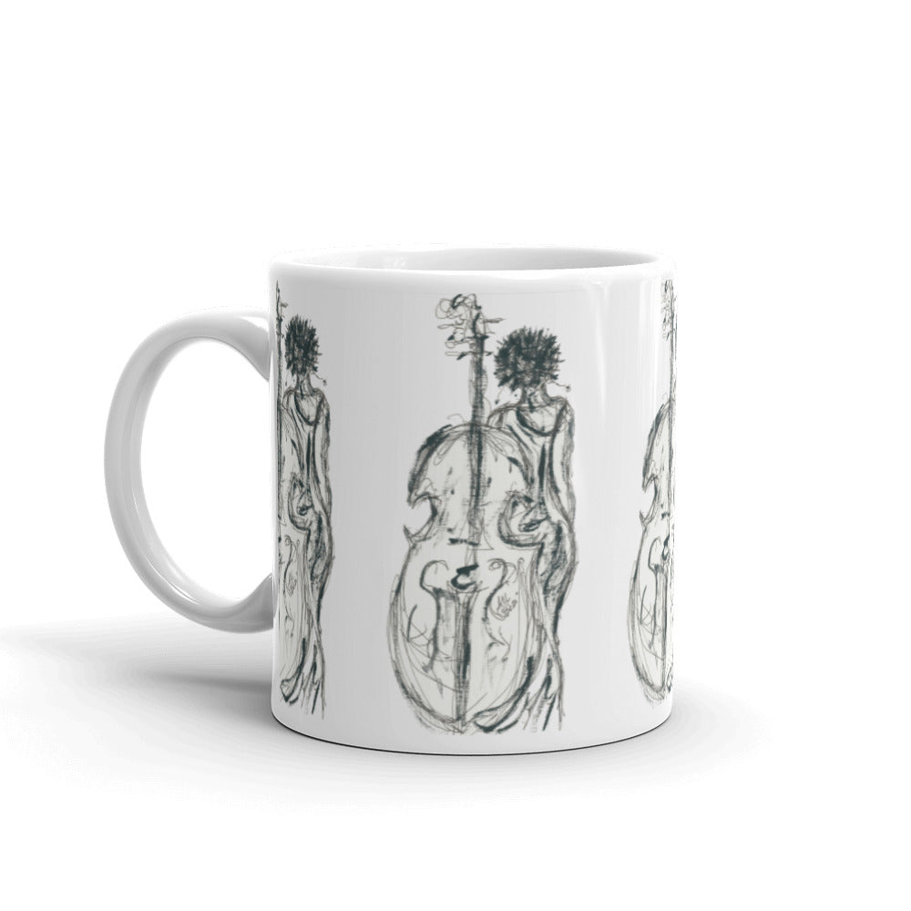 Cello Girl Mug