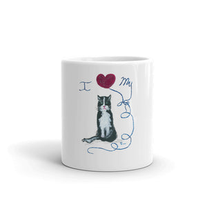 I Heart My Pet Mug Series (One Cat)