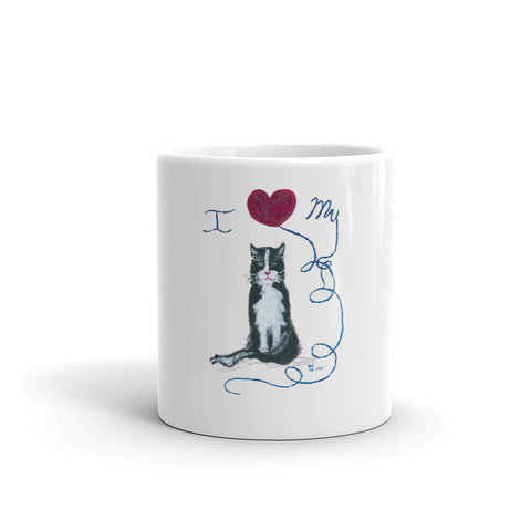 I Heart My Pet Mug Series (One Cat)